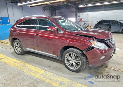 2013 Lexus Rx 450H из США, поврежденный, VIN JTJBC1BA7D2441692